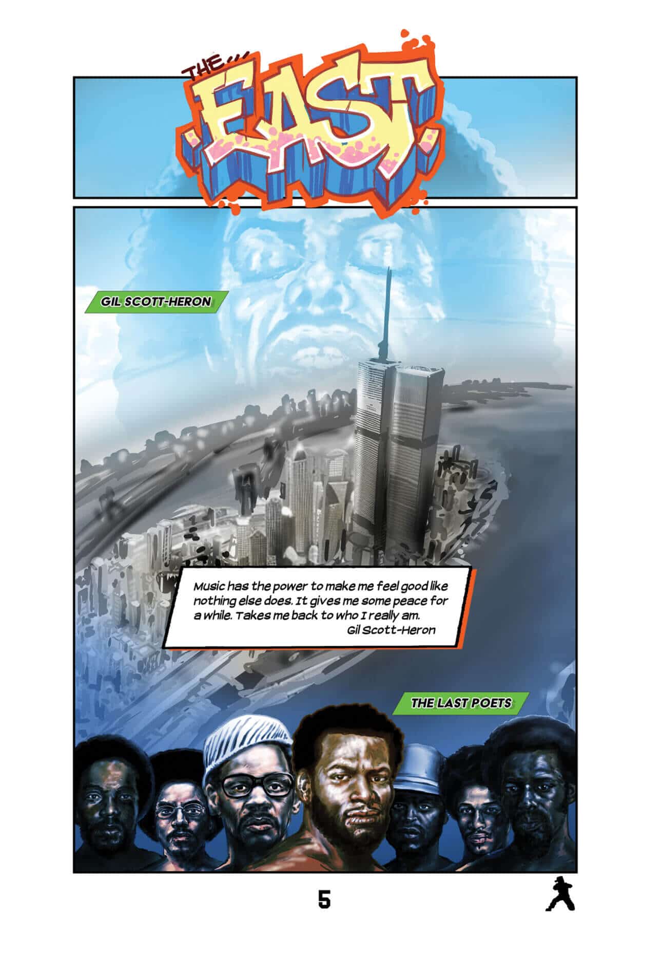 Interior Page of The Graphic History of Hip Hop