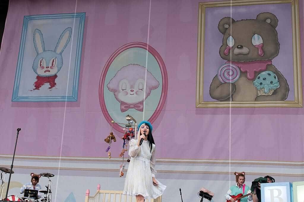 Cry Baby hits Lollapalooza, Chicago, 2016.