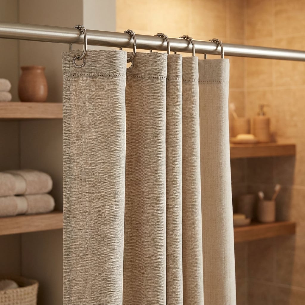 Fabric Shower Curtains