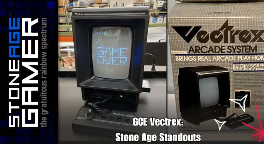 GCE Vectrex: Stone Age Standouts