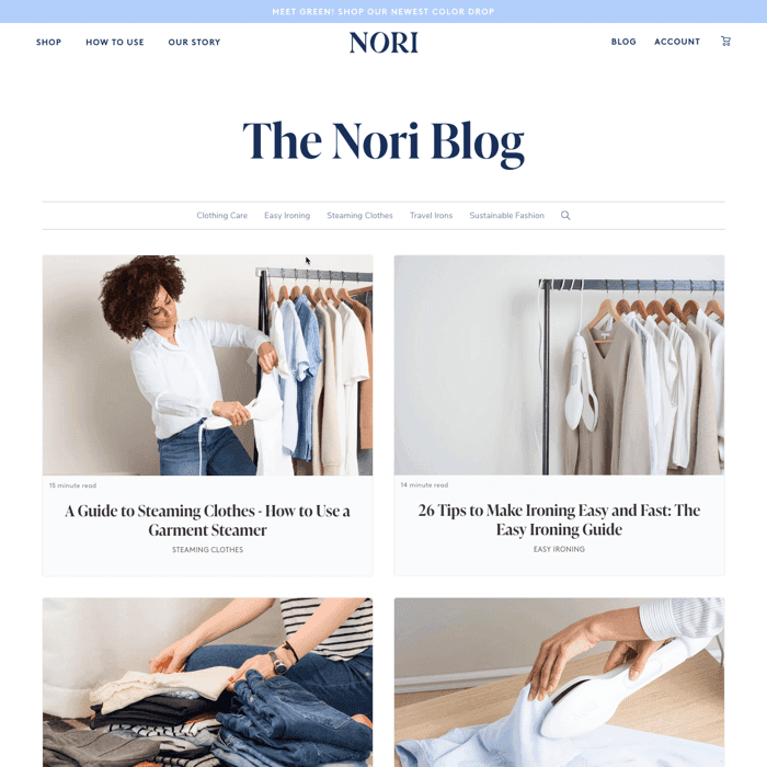 Nori Blog