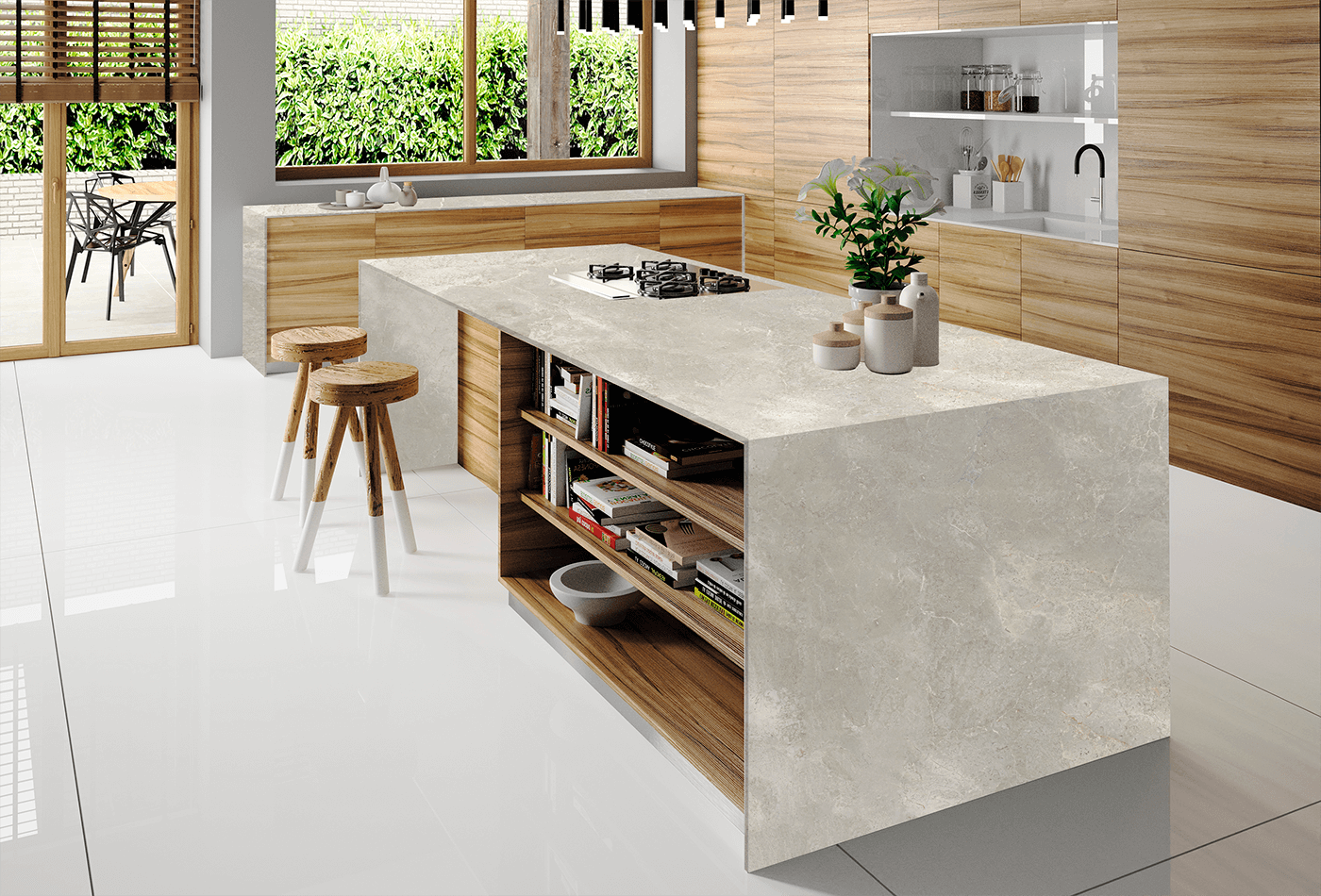 Platinum White Porcelain﻿; Pick the Right Slab Now!