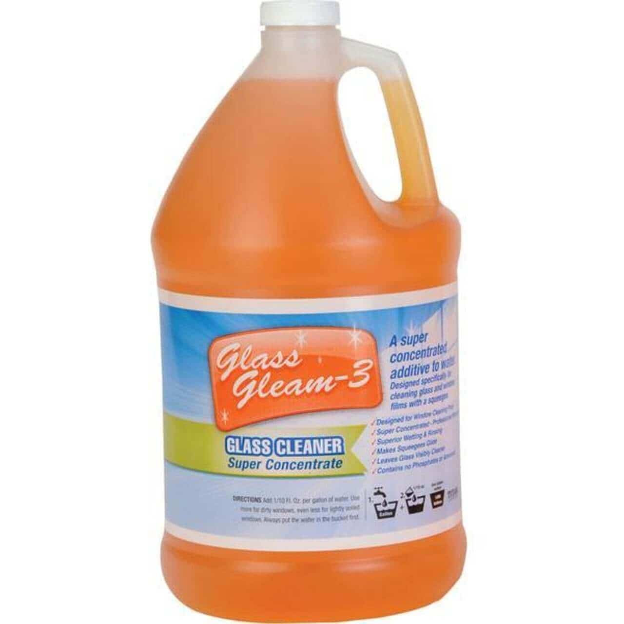 Glass Gleam 3 gallon jug — concentrated window cleaning soap by Titan Labs