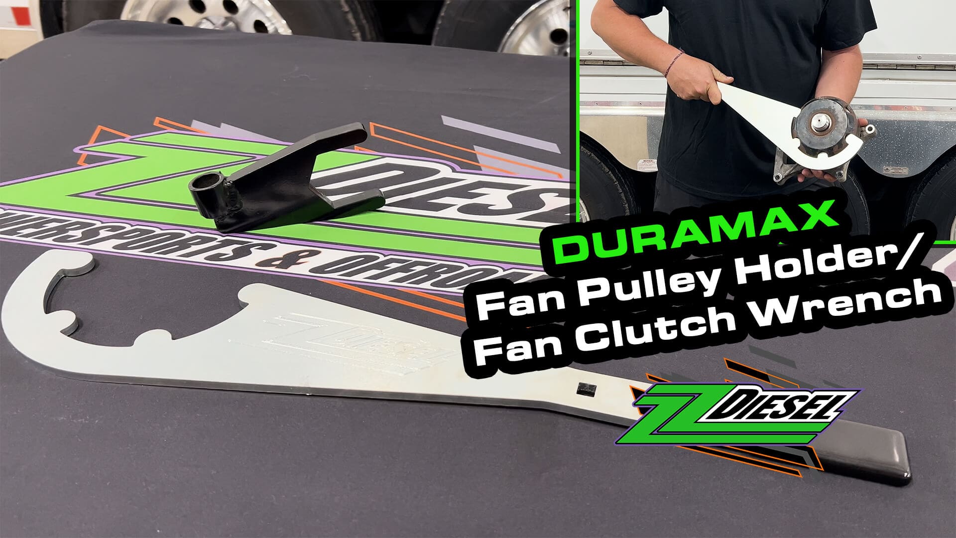 Duramax Fan Pulley Holder / Fan Clutch Wrench