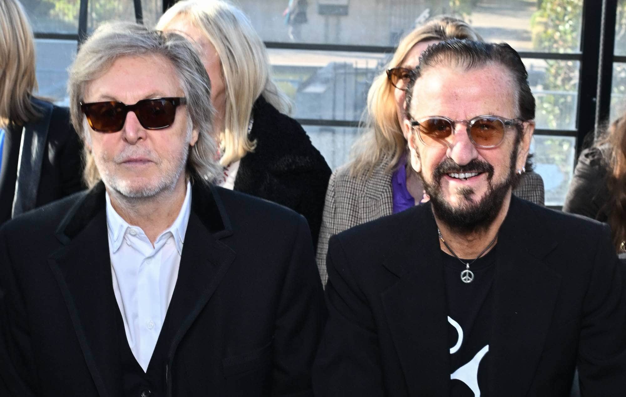Paul McCartney and Ringo Starr