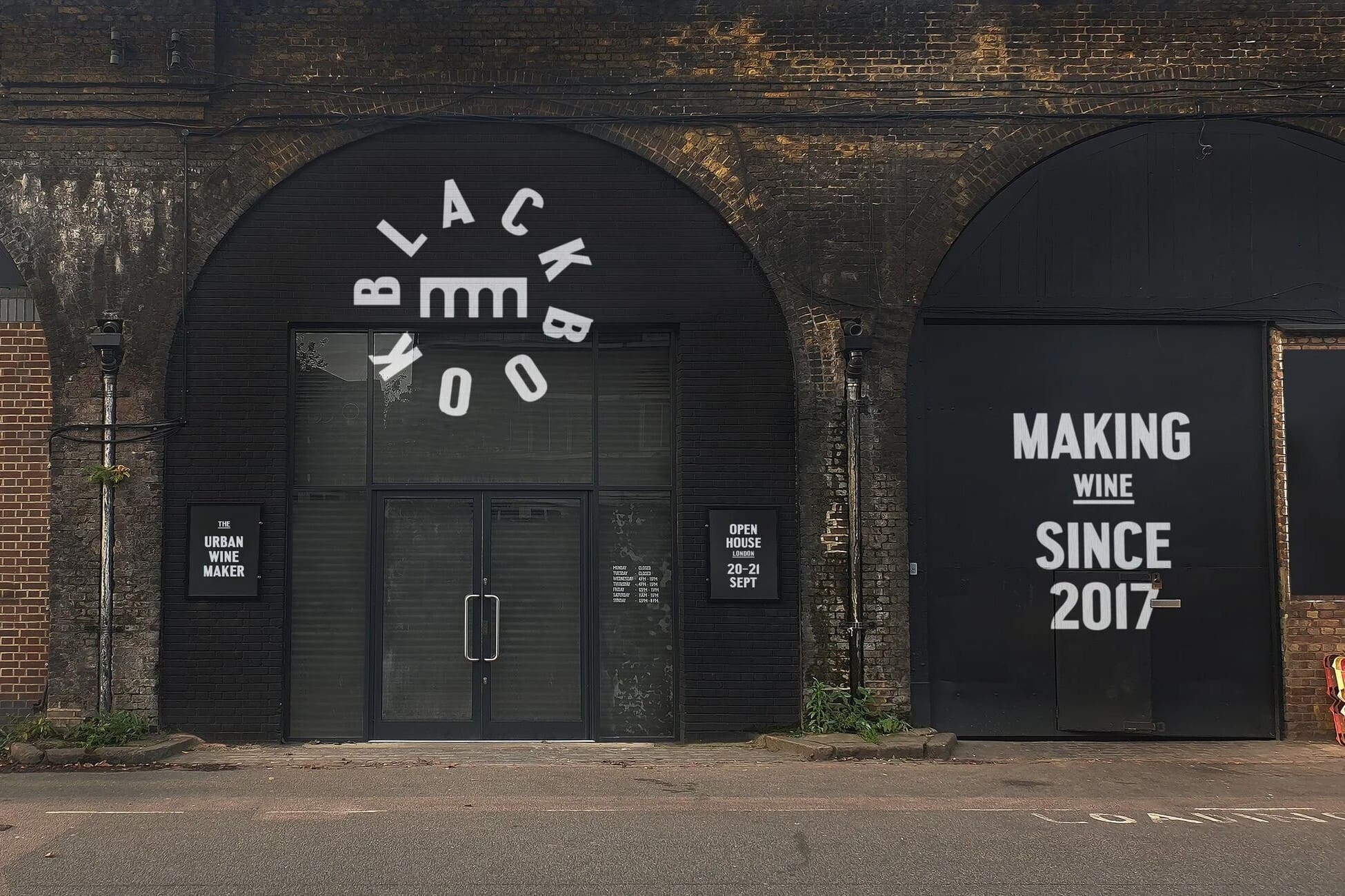 Black Book Urban Winery operating out of London railway arches
