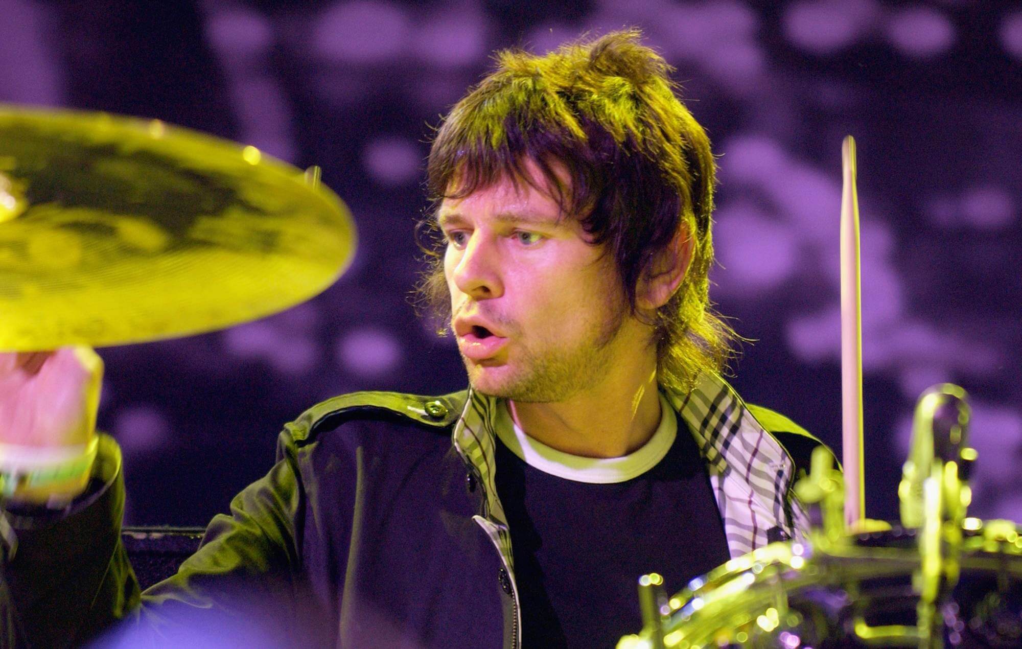 Zak Starkey with Oasis
