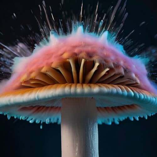 Inhaling Mushroom