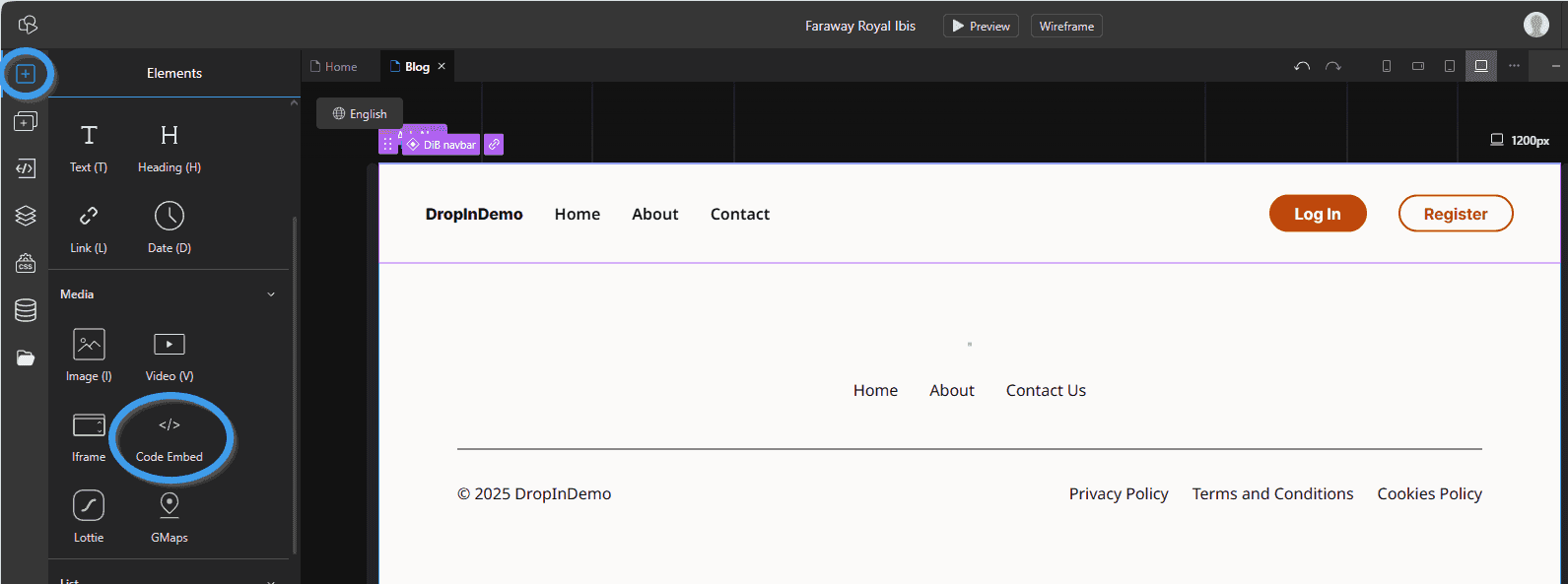 TeleportHQ blog install step