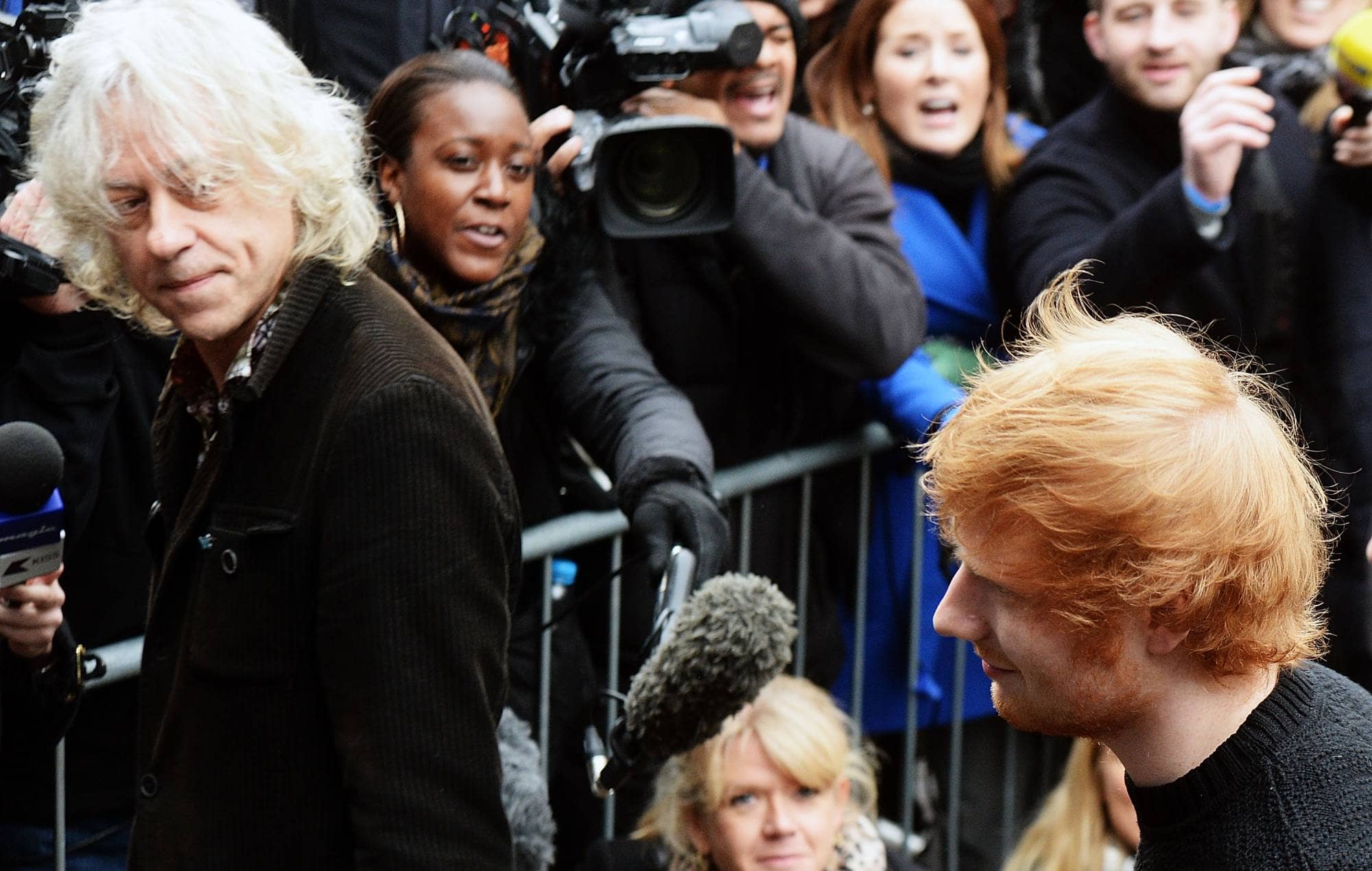 Ed Sheeran Defended by Bob Geldof Amid Macklemore Palestine Row