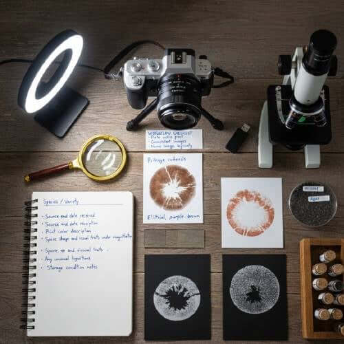 How to Document Spore Prints