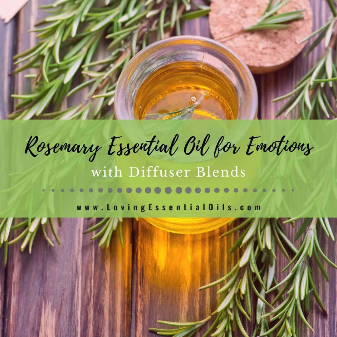 Rosemary Essential Oil for Emotions With Diffuser Blends