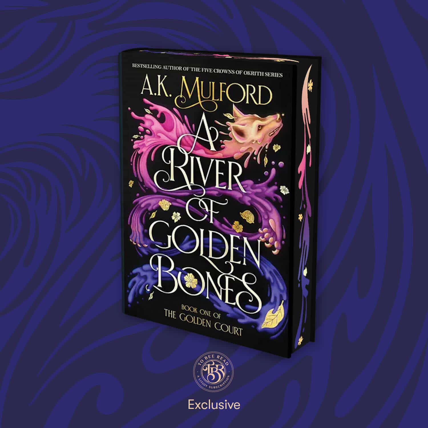 A River of Golden Bones LitJoy TBR Exclusive Edition Cover