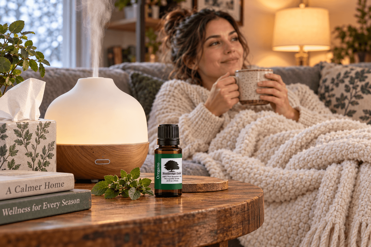 Oregano Essential Oil for Colds and Seasonal Comfort