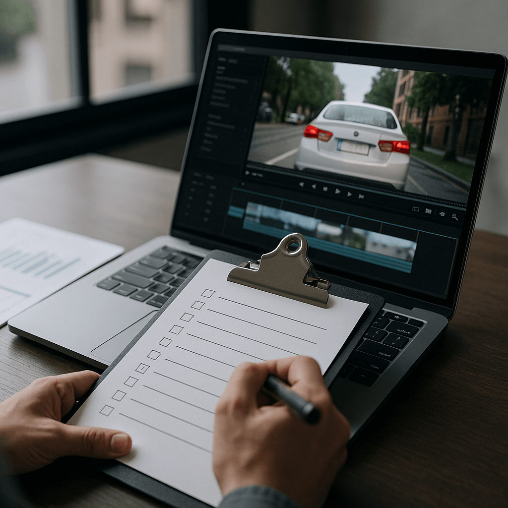 Video Redaction Workflow Checklist for FOIA Requests