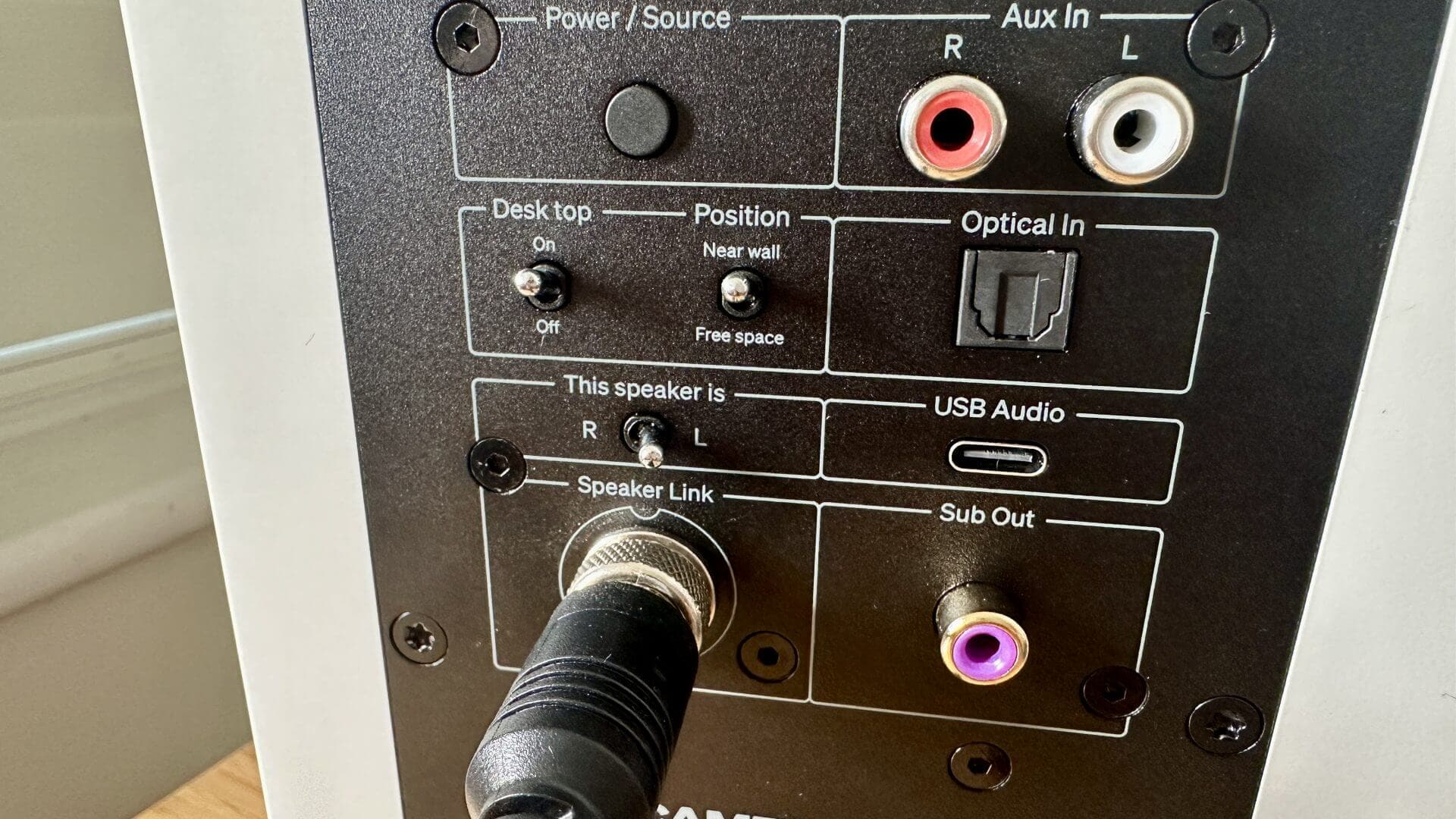 Each speaker is an active powerhouse with precise DSP control
