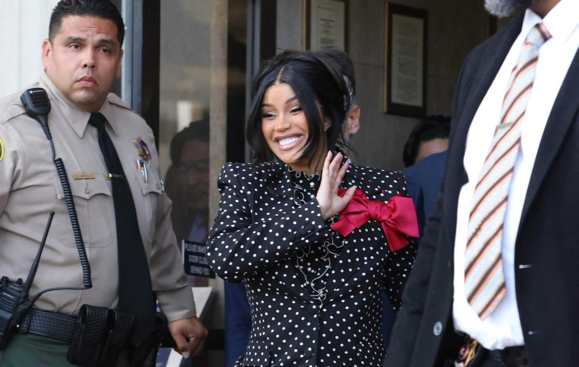 Cardi B performing live