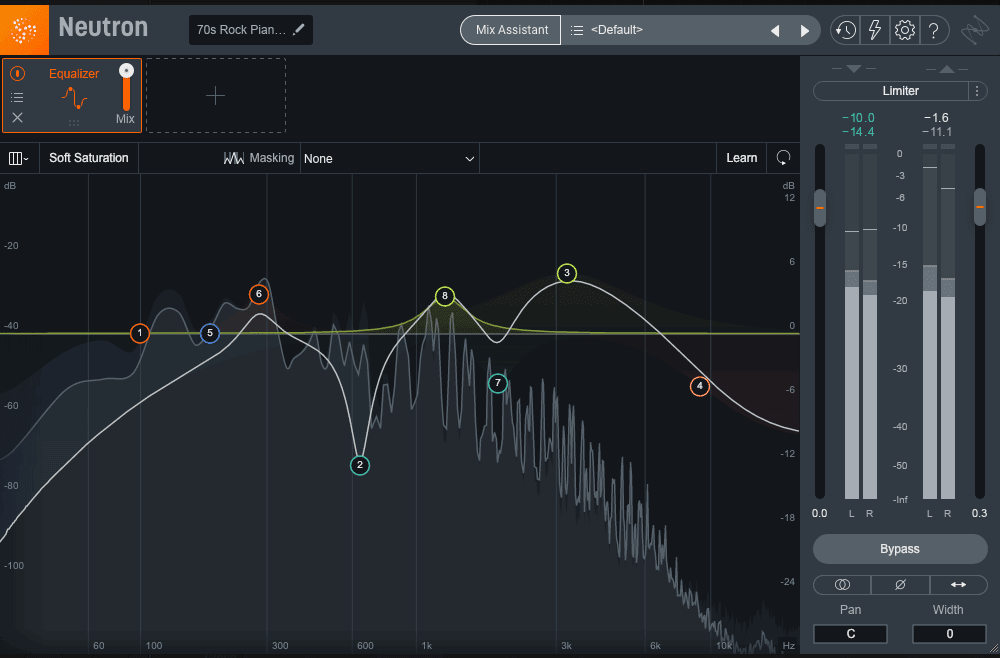 How to not EQ a piano