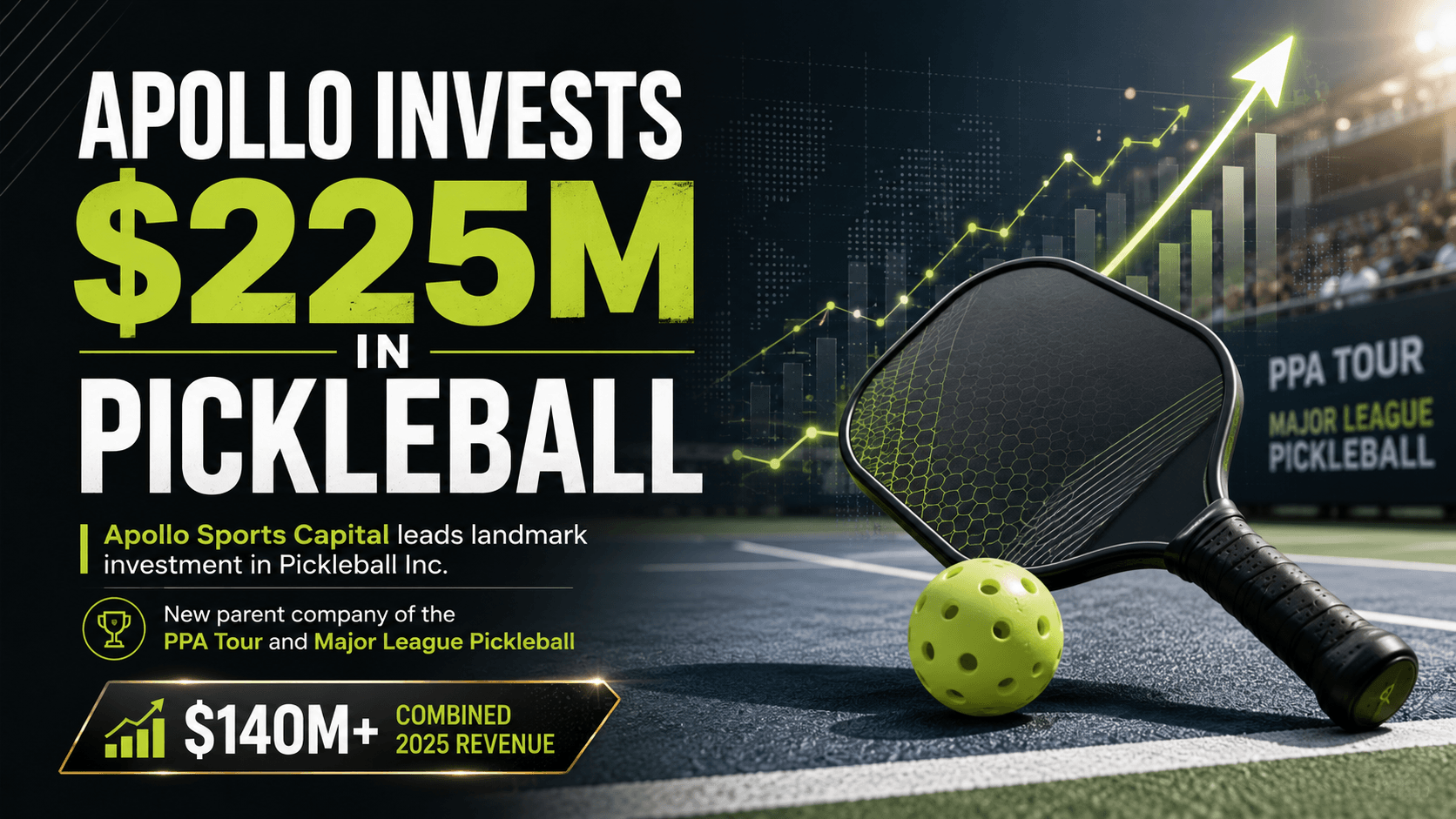 Pickleball Inc. & Apollo Sports Capital: What the $225M Deal Means