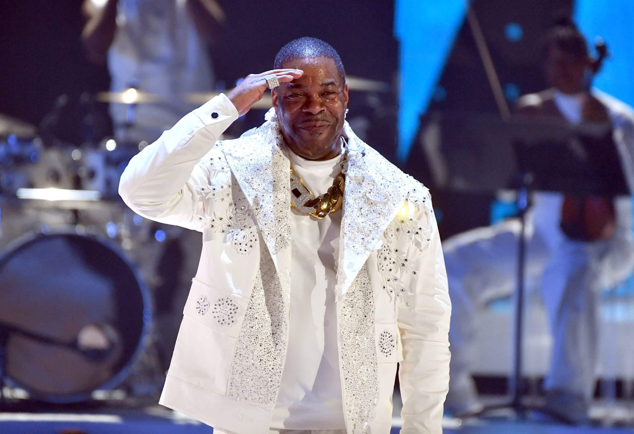 Busta Rhymes performing