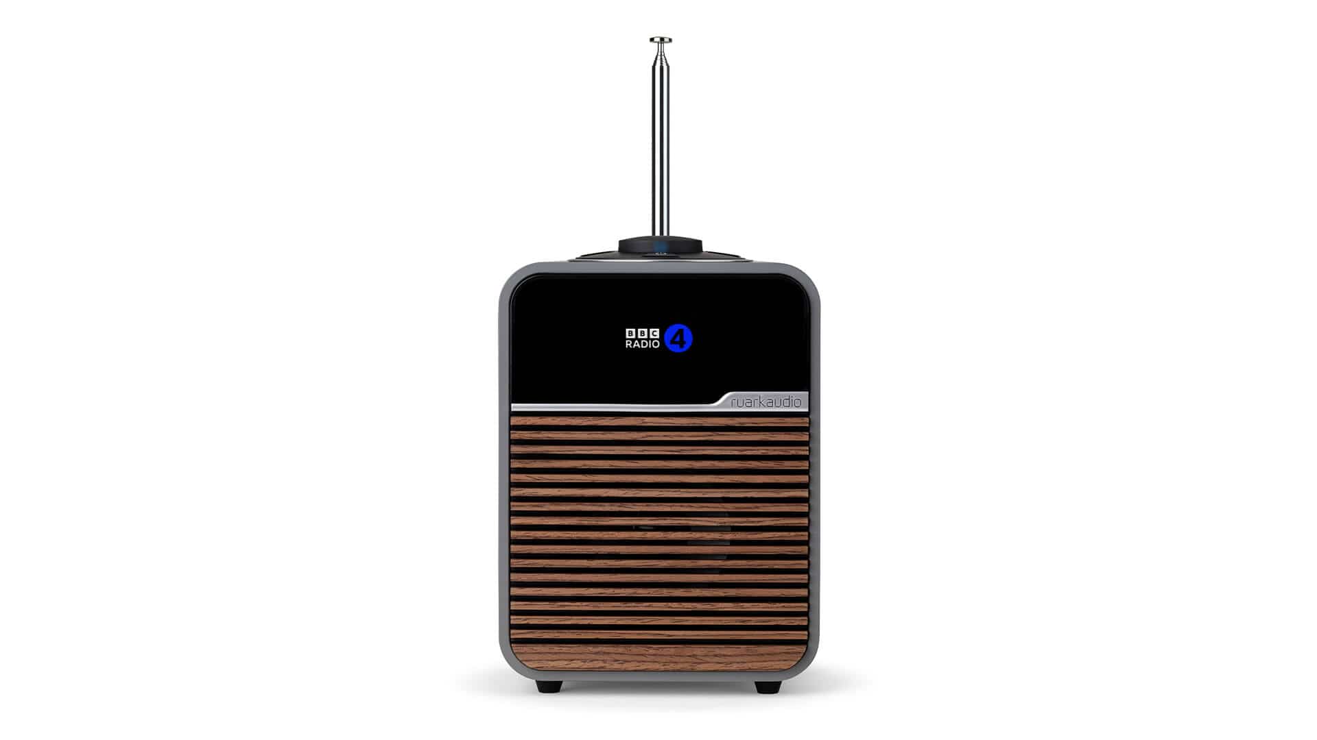 Close-up of Ruark Audio R1S showcasing its design