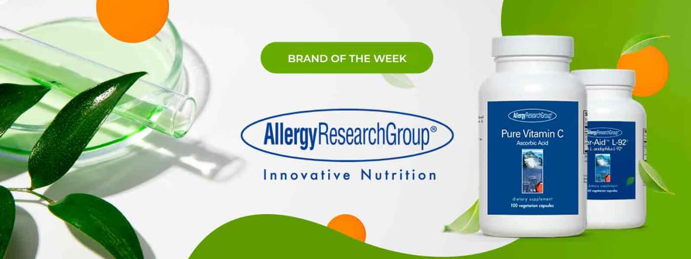 Allergy Research Group Brand of the week