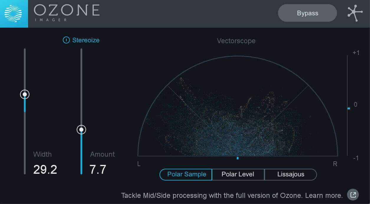 Widening the chords with Ozone Imager