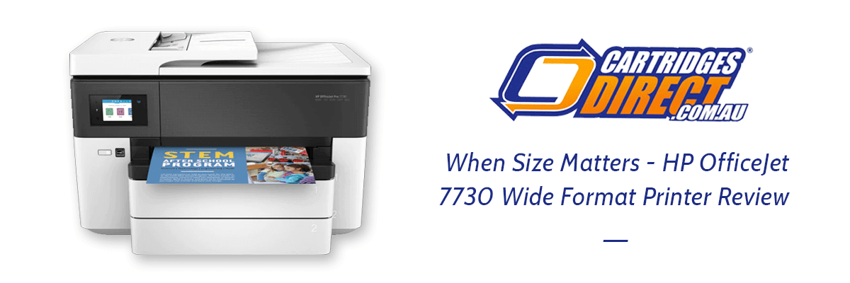 HP OfficeJet 7730 Wide Format Printer Review