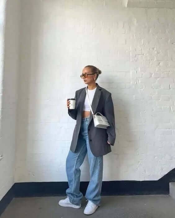 how to style oversized blazers