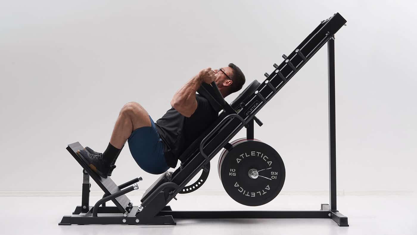 Ganzkörpertraining an der Beinpresse