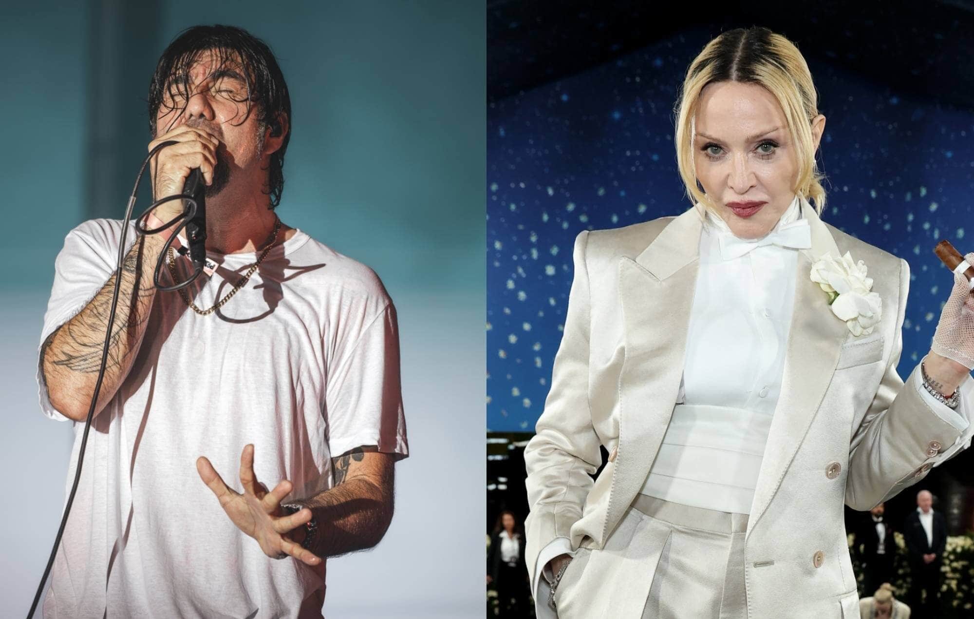 Deftones frontman Chino Moreno and Madonna