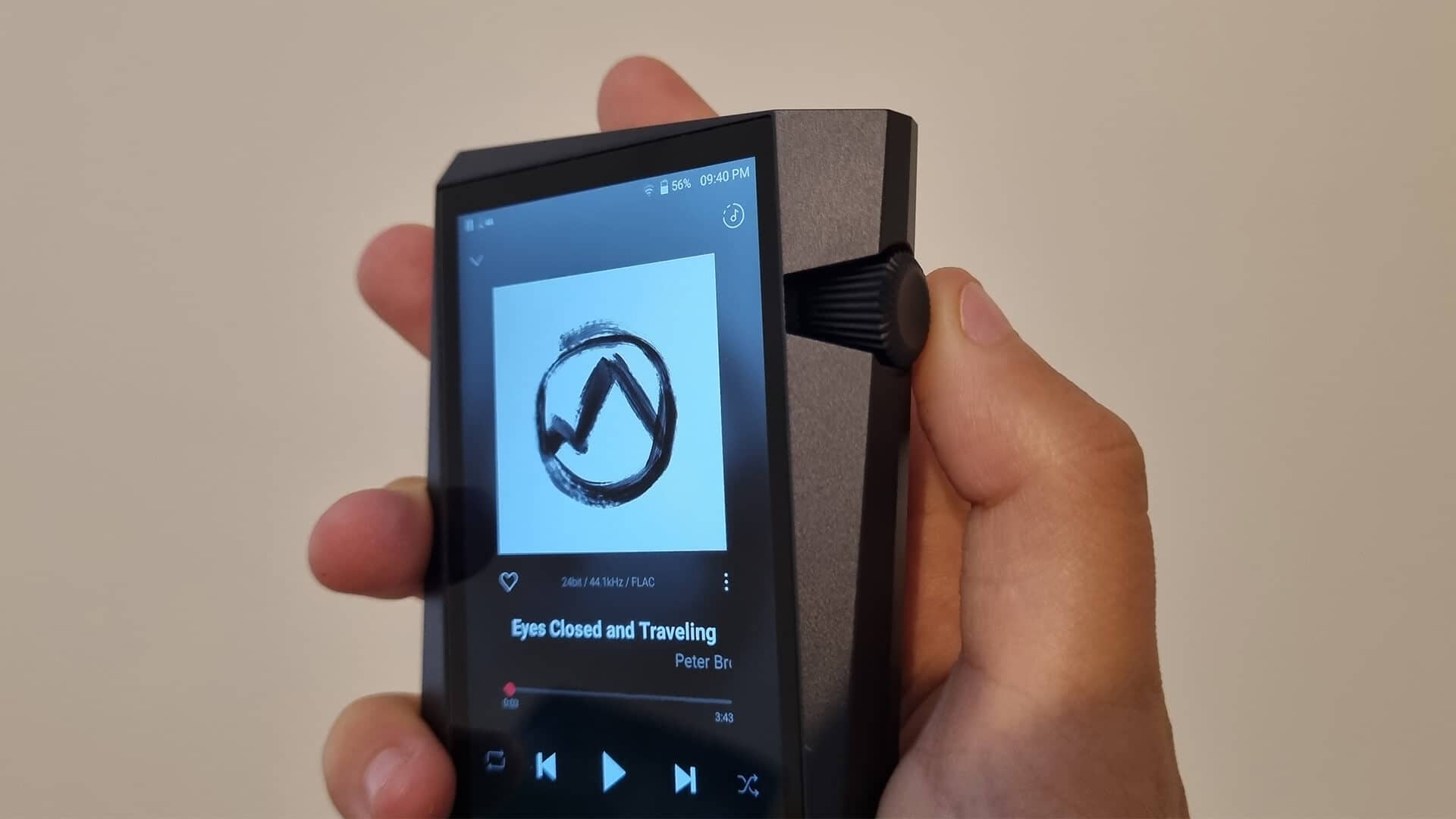 Astell & Kern A&norma SR35 on a desk