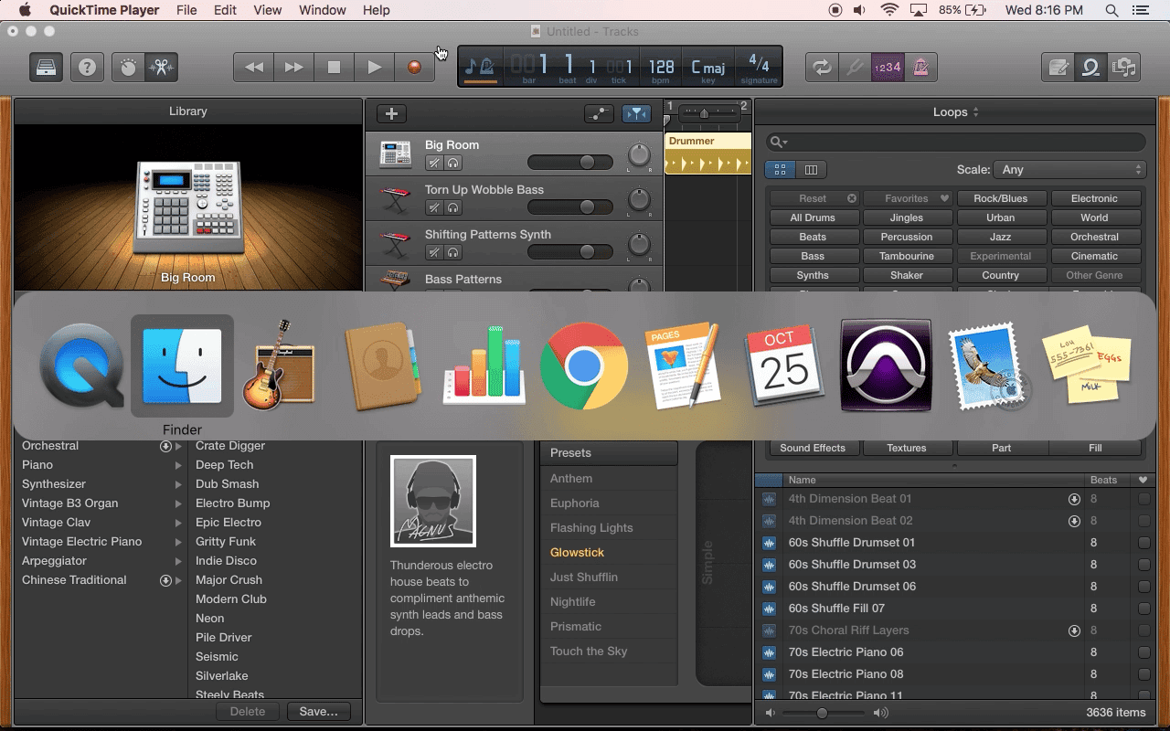 App switcher on MAC