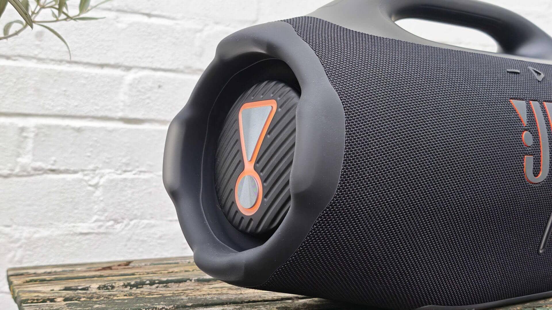 Boombox 4's rugged design takes on drops and spills with ease.