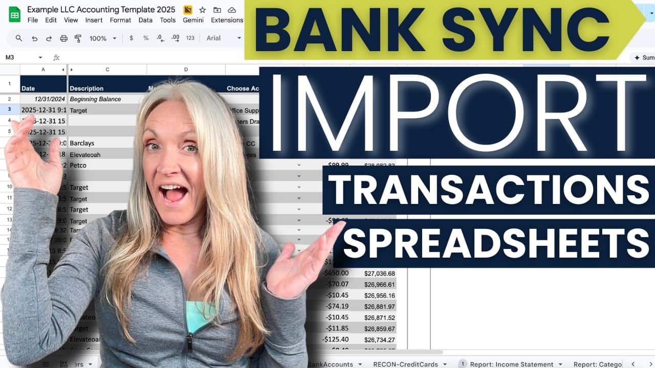 import bank transactions into Google Sheets with Bank Sync