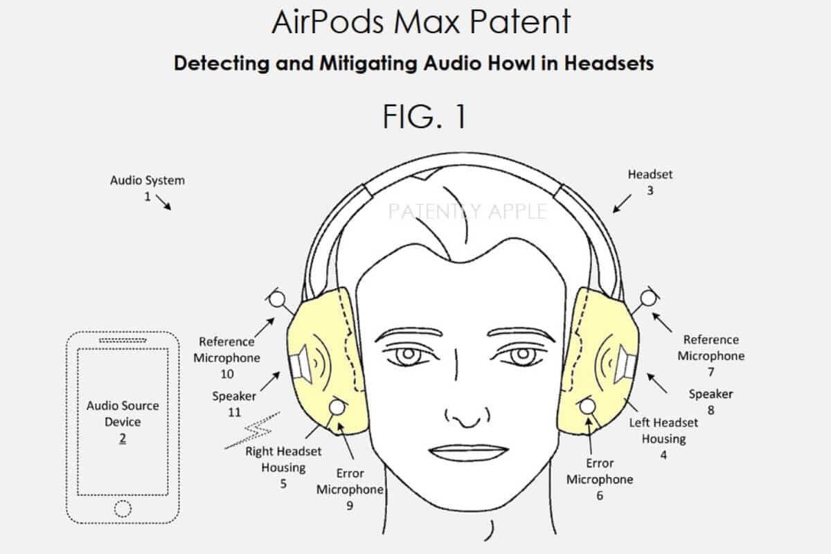 Apple audio patent diagrams