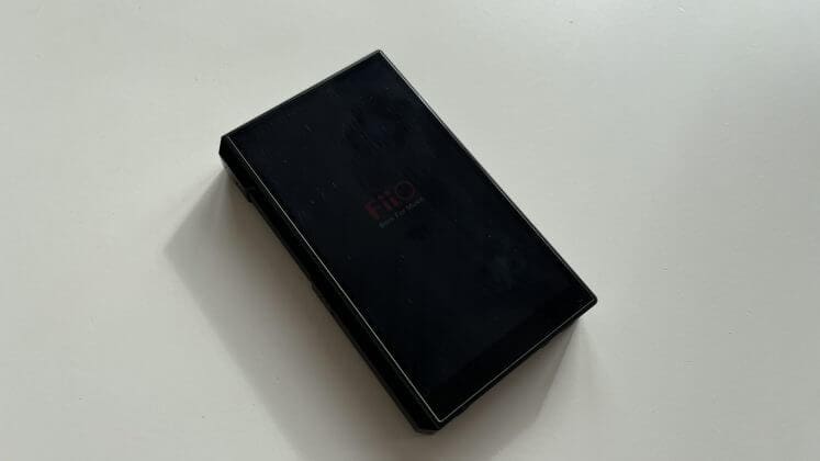 FiiO M11S on white surface