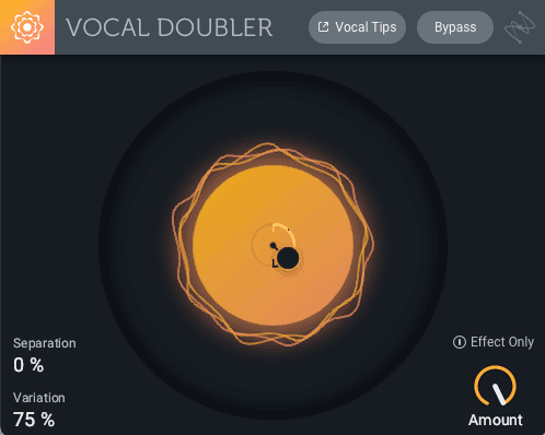 iZotope Vocal Doubler Mono - Chorus