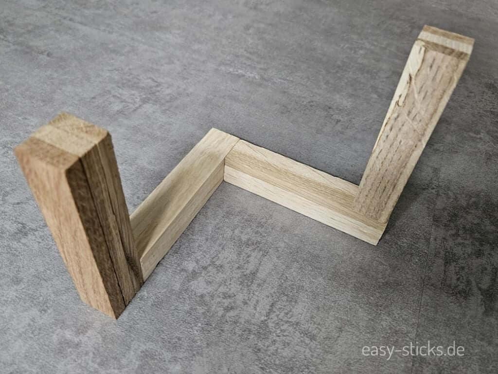 Der Aufbau des Würfels