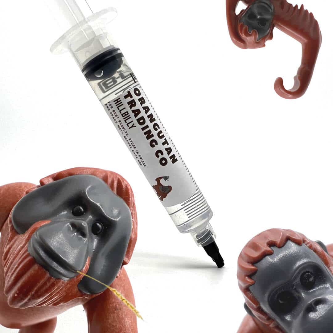 an Orangutan Trading Co spore syringe