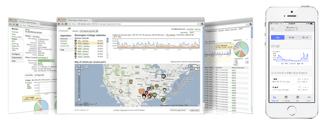 meraki switch dashboard