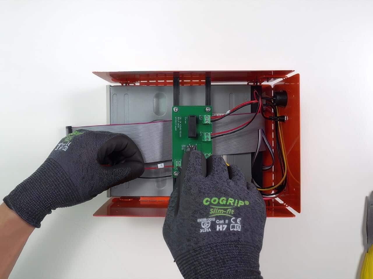 Close-up of Controls and Drive