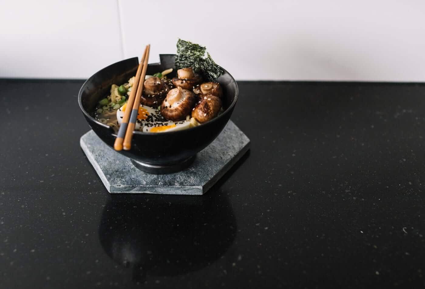What is a Matte Finish Black Worktop?
