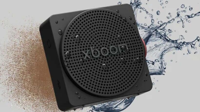LG xboom Mini portable speaker