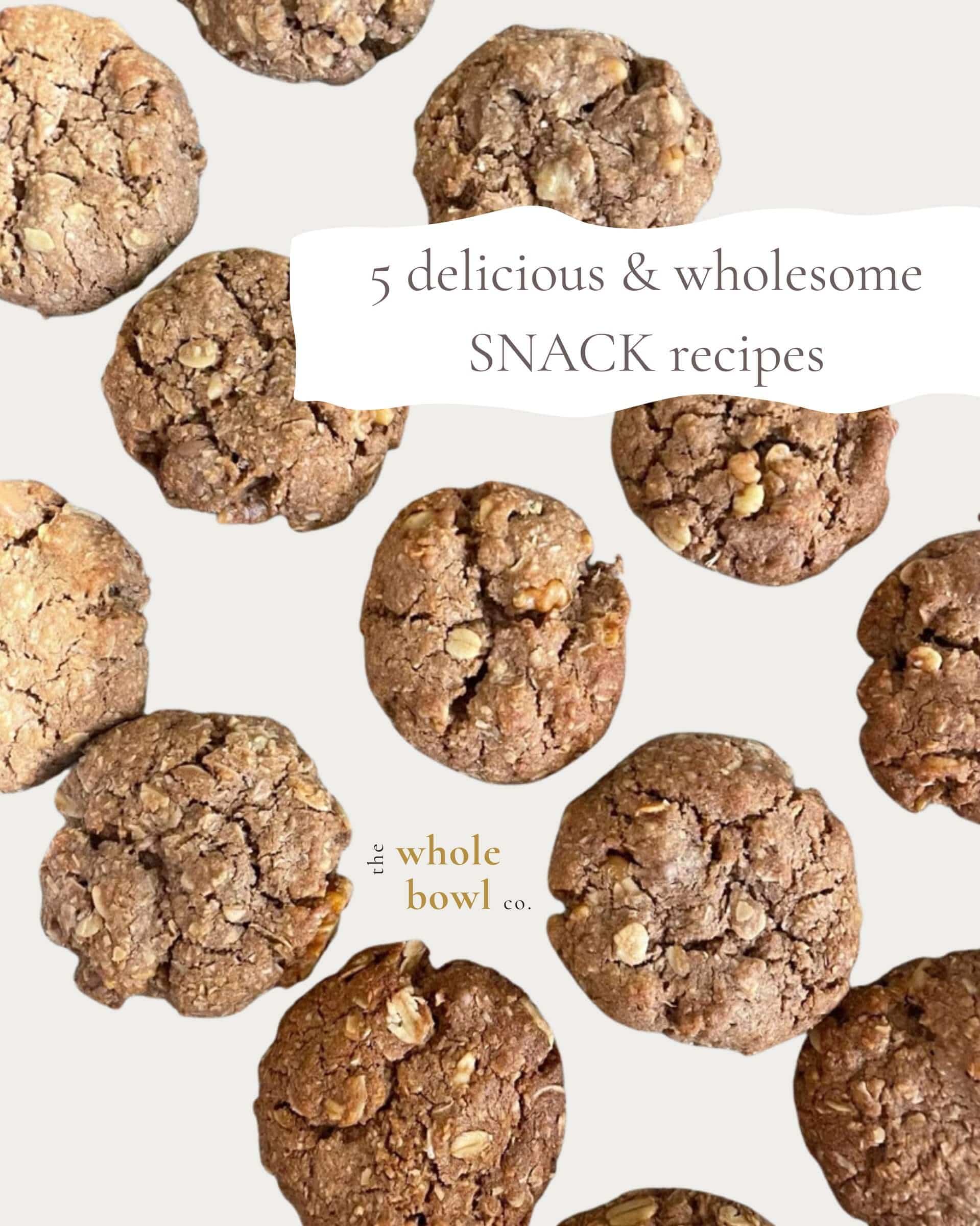 5 wholesome snack recipes