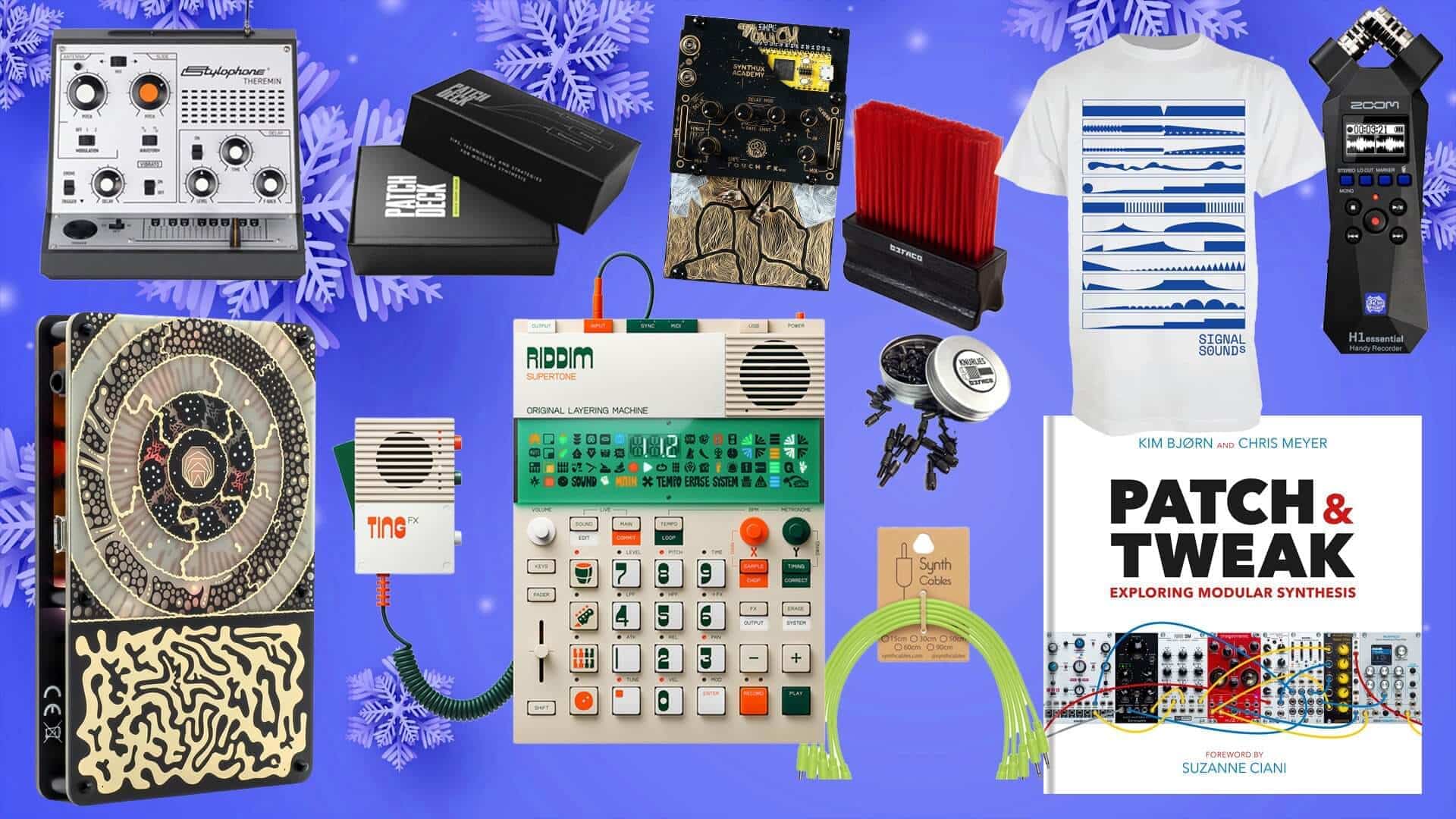 Gift guide product montage