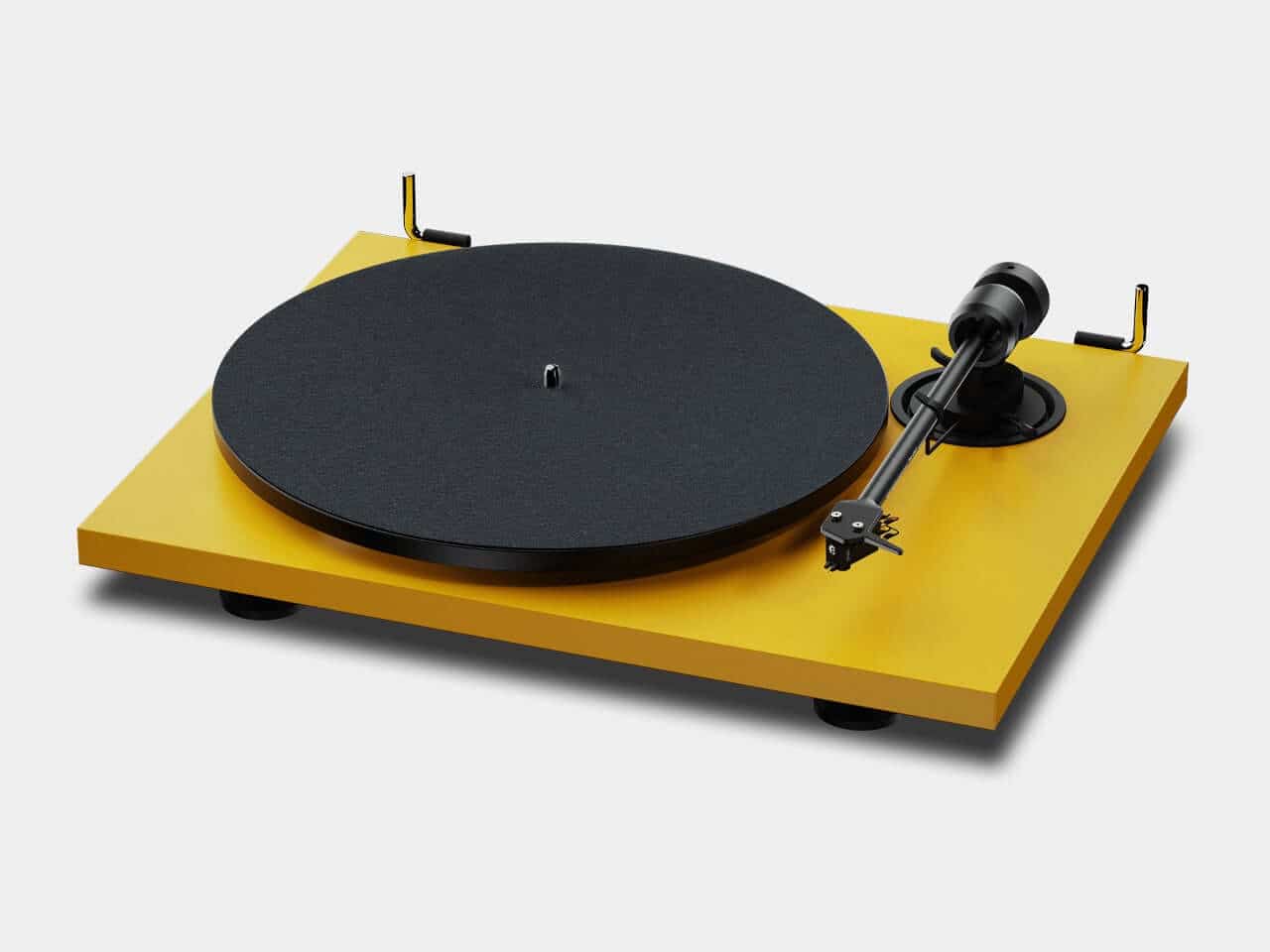 Phono preamp edition of the Pro-Ject E1.2 in walnut finish