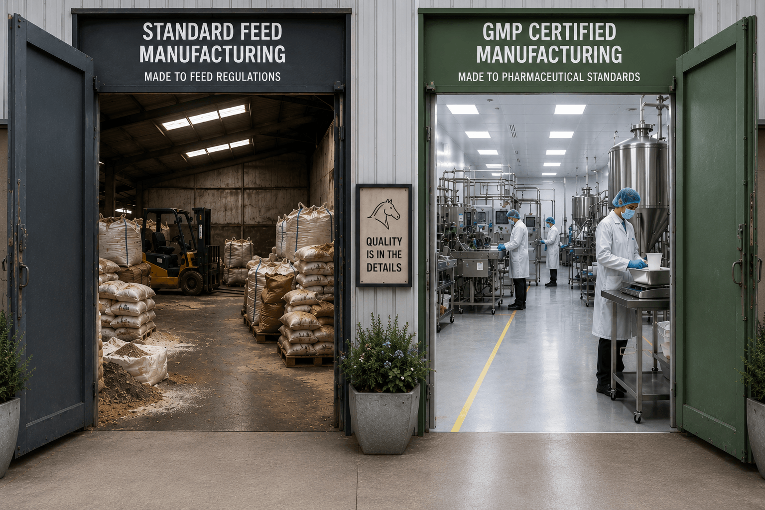 Feed balancer - feed grade or GMP