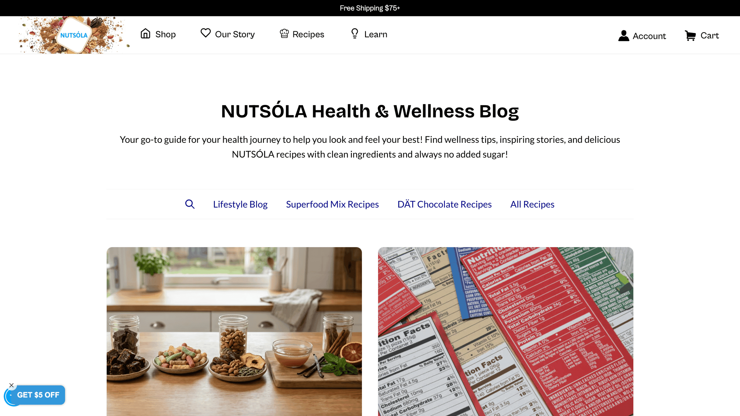 NUTSÓLA Blog