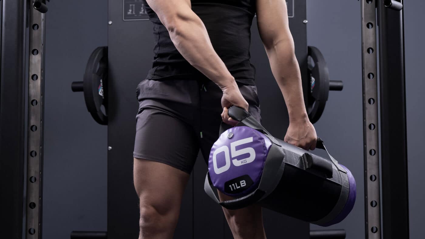 Sandsack Training im Home Gym